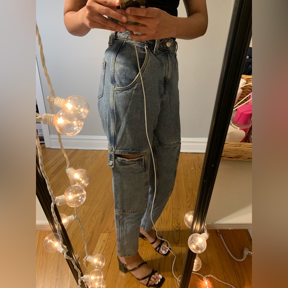 Only denim baggy jeans